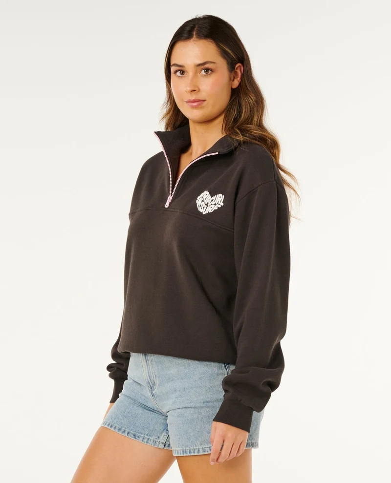 Rc Heart Half Zip Fleece