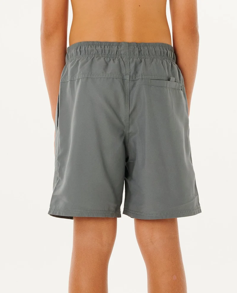 Streamline Offset Volley Boardshort - Kids