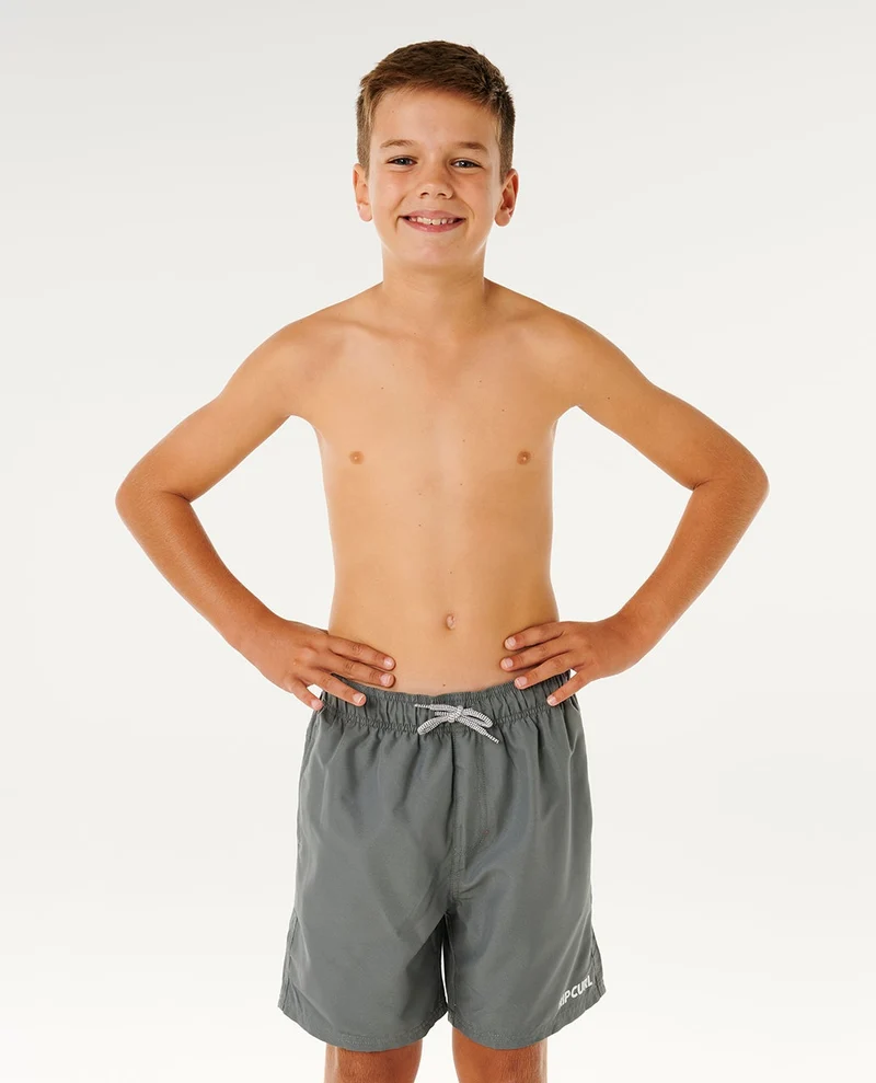 Streamline Offset Volley Boardshort - Kids