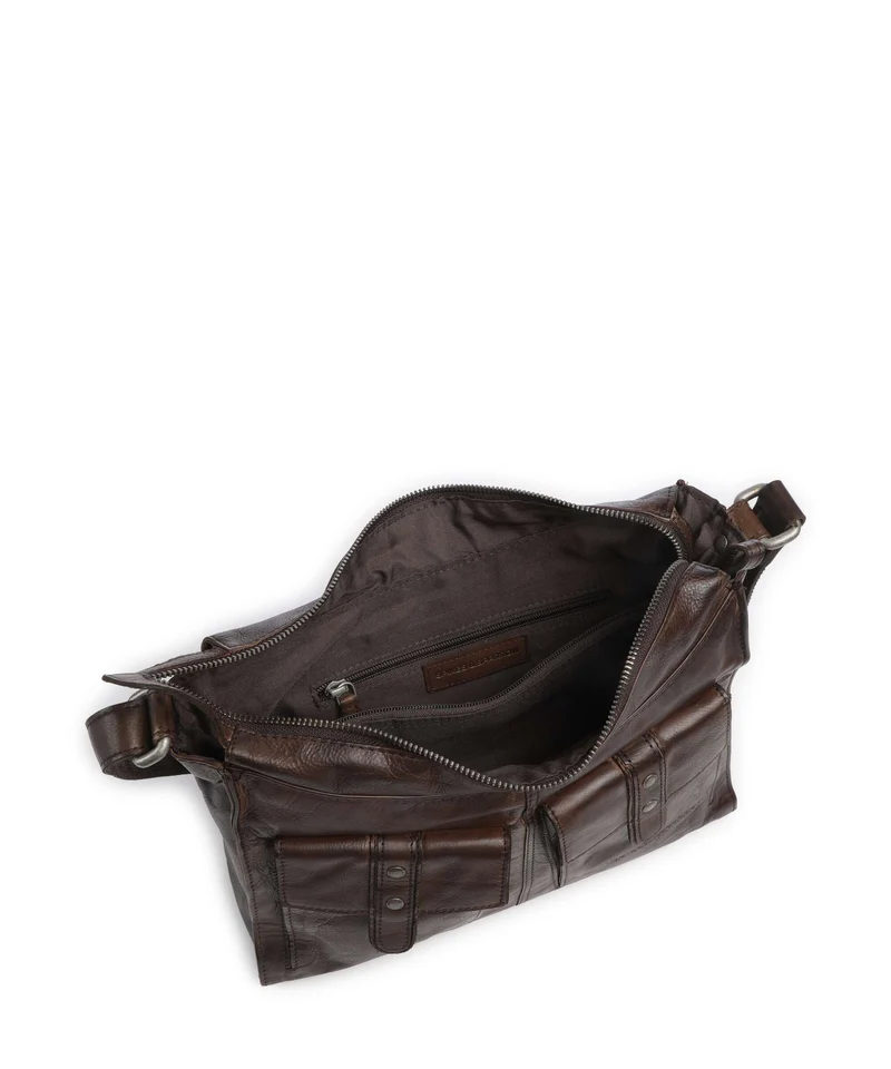 Spikes & Sparrow Apache Samara Sac fourre-tout dark brown
