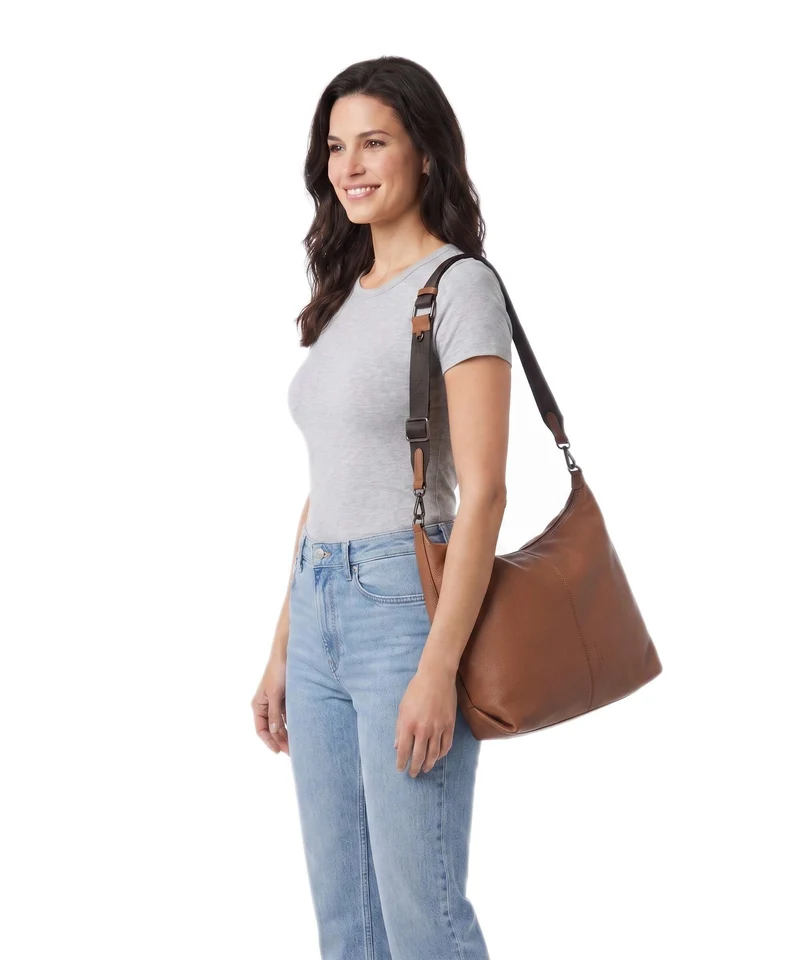 Liebeskind Paris Small Pebble M Sac fourre-tout cognac