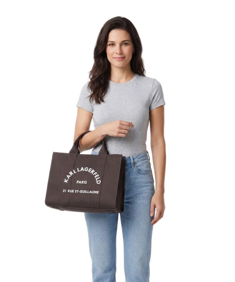 Karl Lagerfeld K/Rue St Guillaume Medium Sac à main tobacco