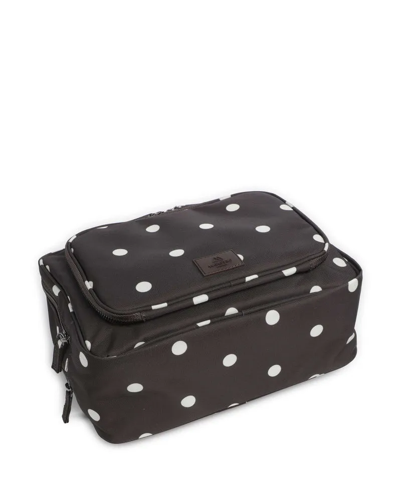 Markberg GuardMBG Trousse de toilette polka dot/brown
