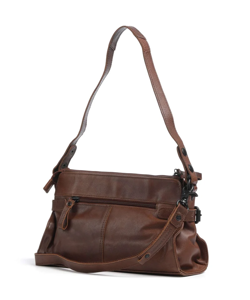 Spikes & Sparrow Hudson Madelon Sac porté épaule brandy