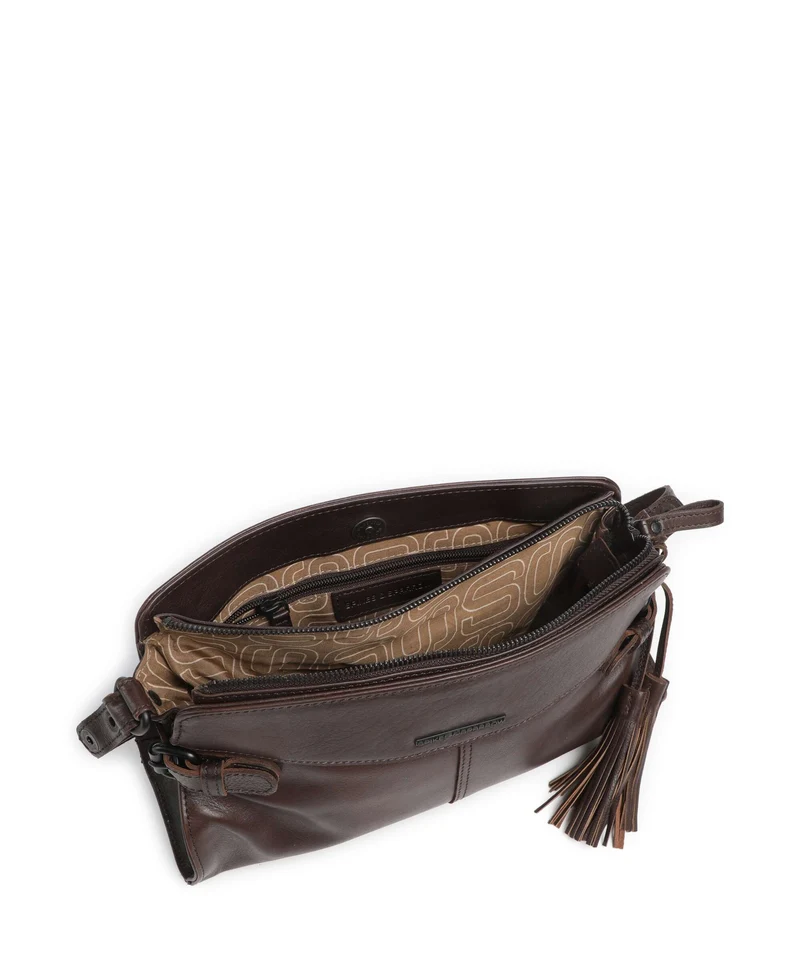 Spikes & Sparrow Hudson Madelon Sac porté épaule dark brown