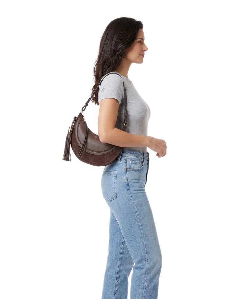 Lancel Hobohème S Sac porté épaule coconut