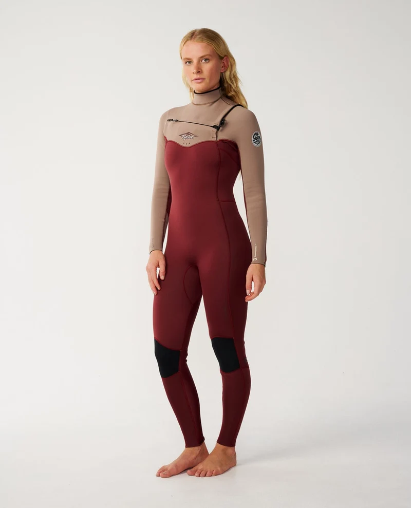 Womens Dawn Patrol 5/3 Chest Zip