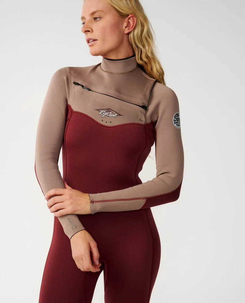 Womens Dawn Patrol 5/3 Chest Zip