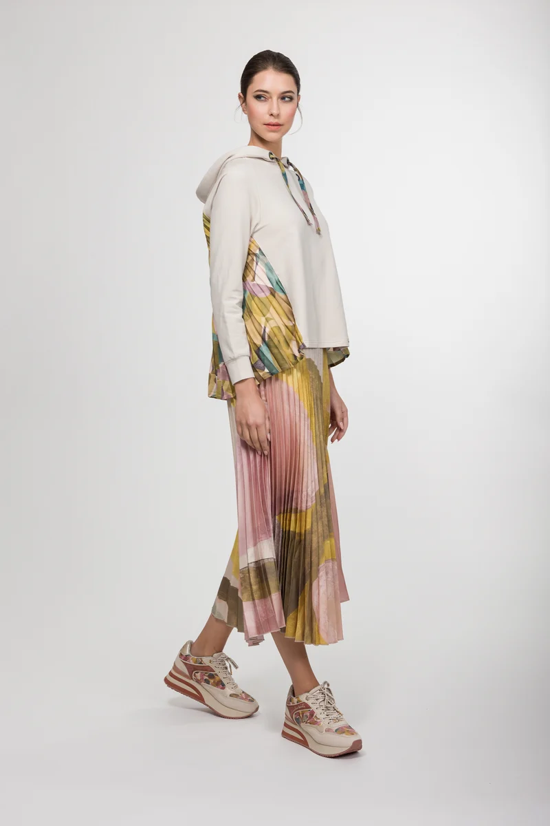 Sneakers roses et beige Bloom