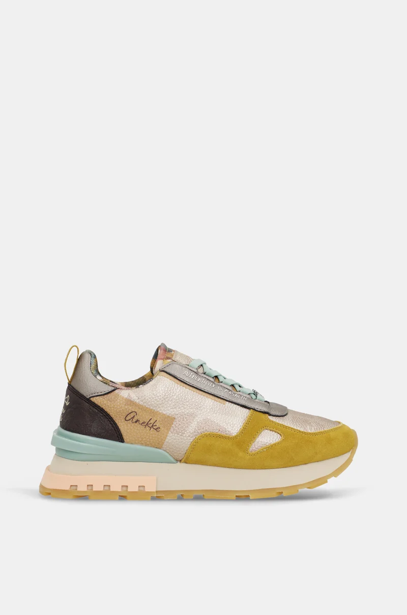 Sneakers jaunes et dorés Bloom