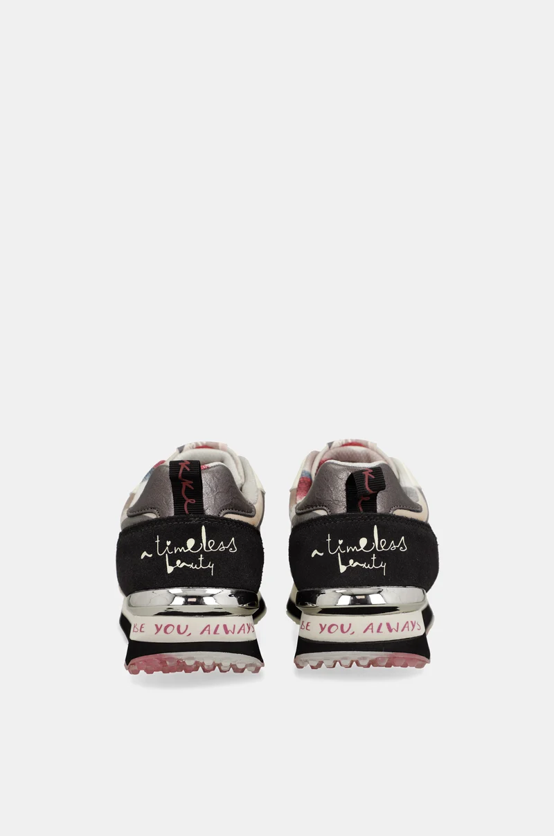 Sneakers roses et blancs