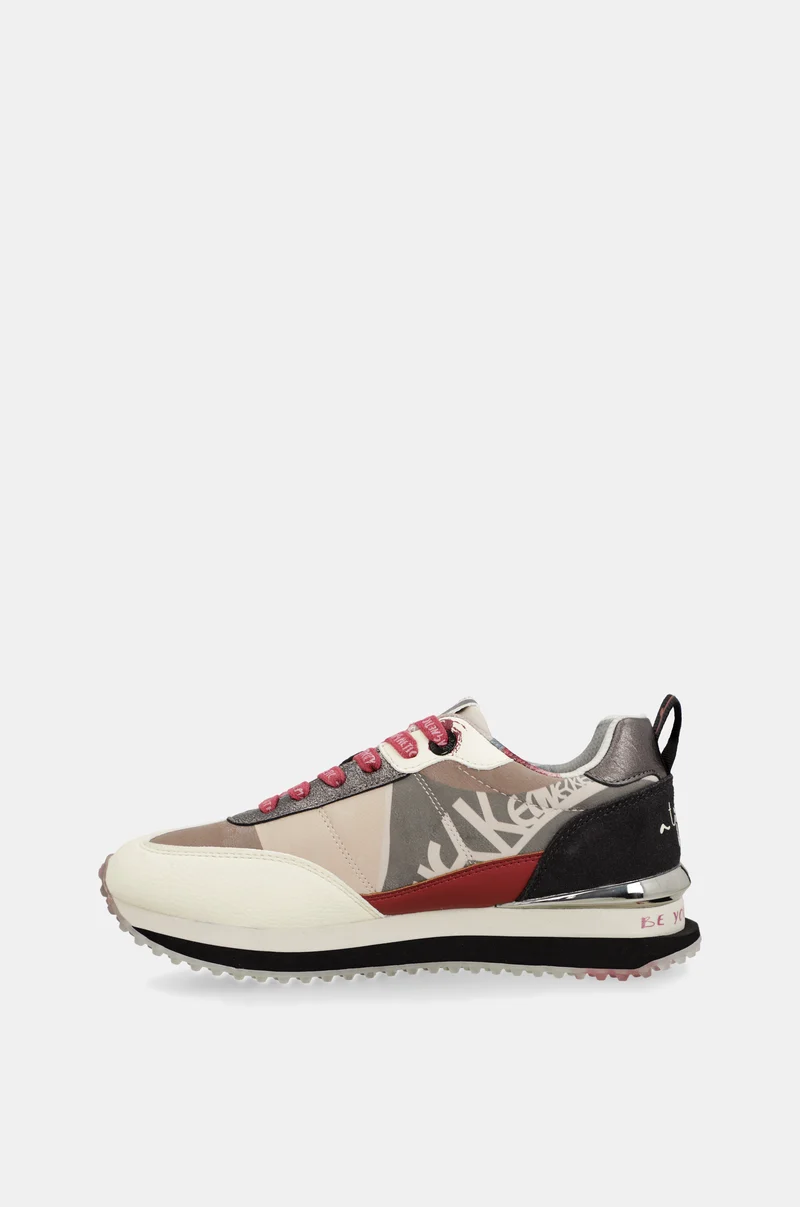 Sneakers roses et blancs