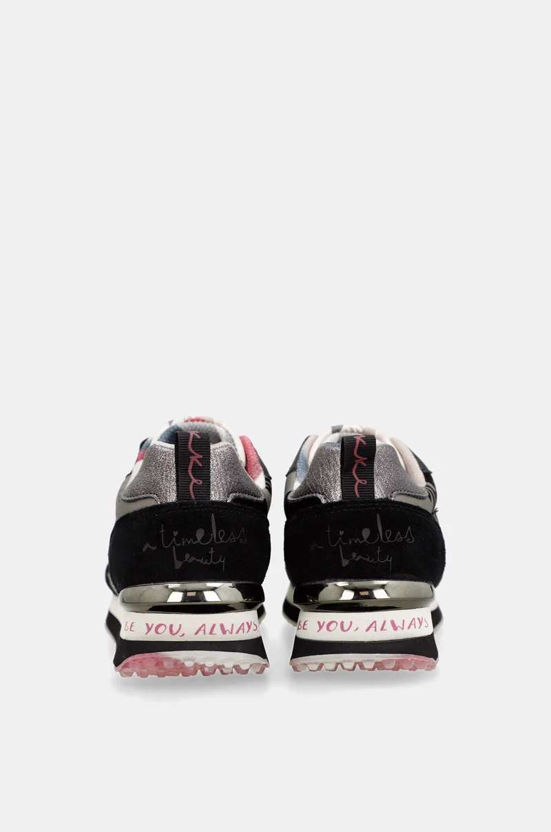 Sneakers noirs et plomb