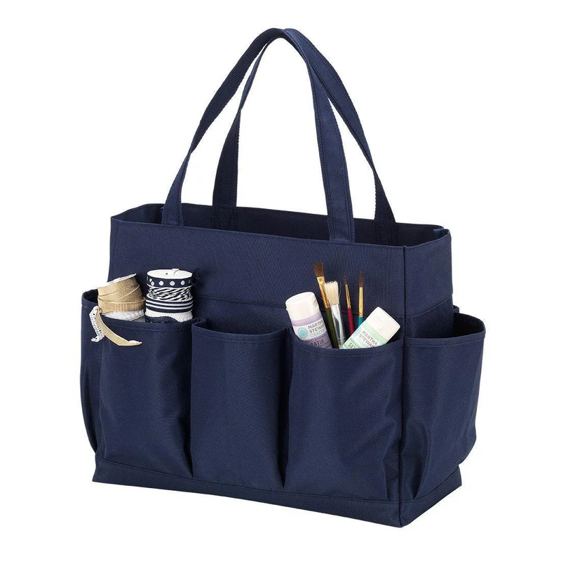 Navy Carry All Bag - Personalized
