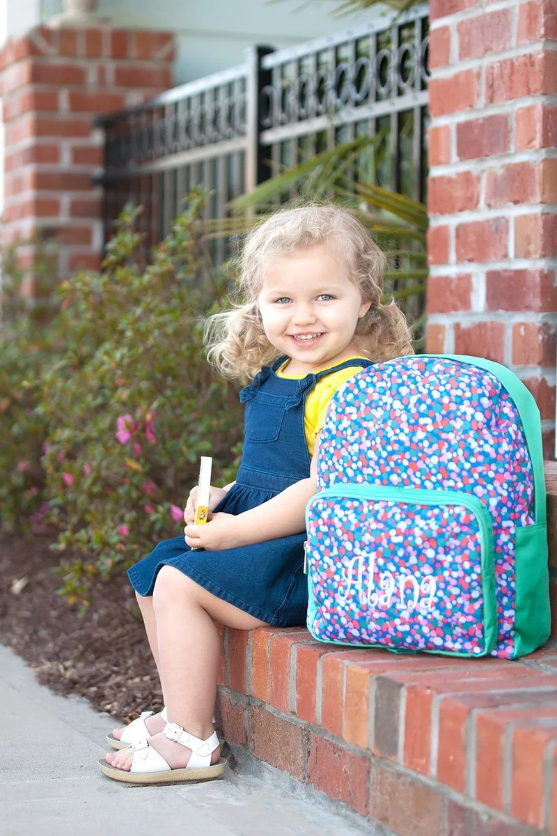 Confetti Pop Preschool Backpack - Personalized