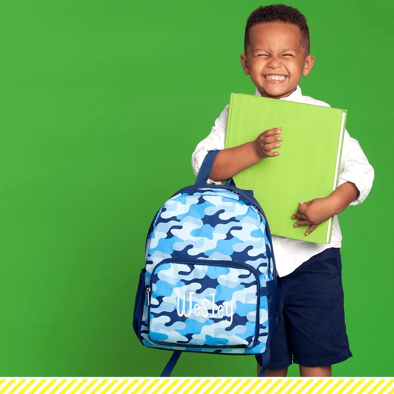 Cool Camo Preschool Backpack - Personalized