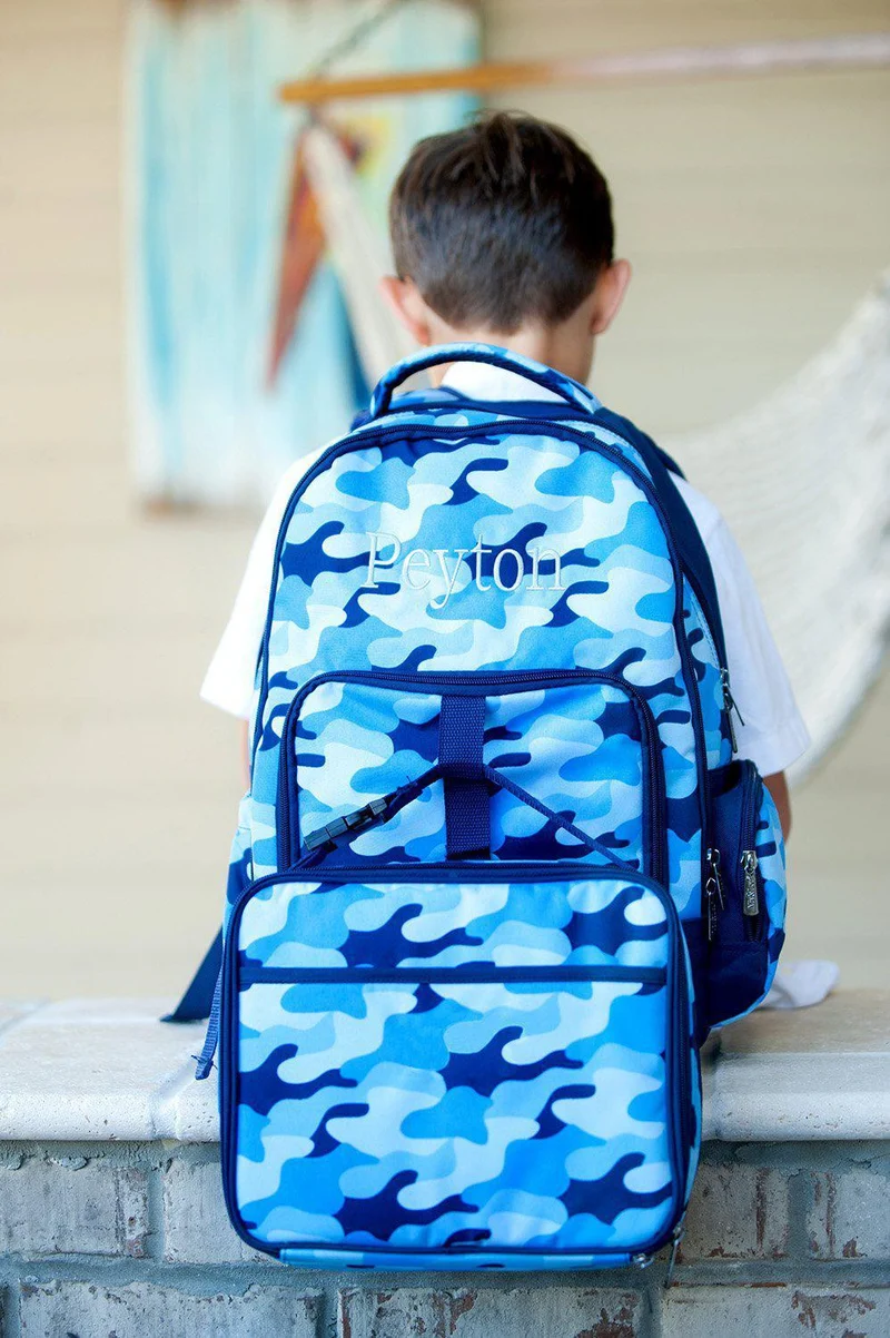 Cool Camo Backpack - Personalized