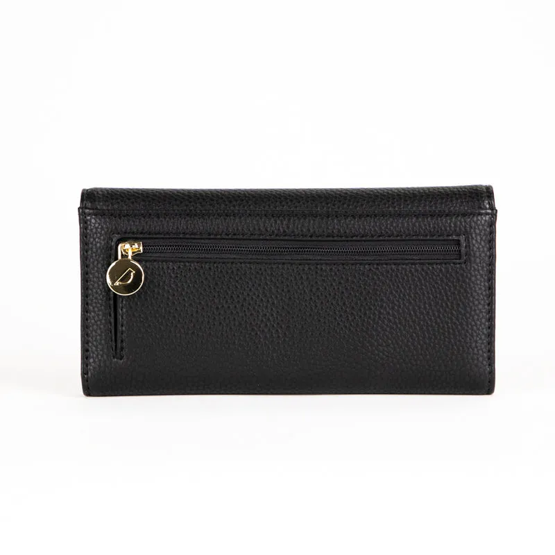 Riona Katy Pebbled 2.0 RFID Large Flap Wallet