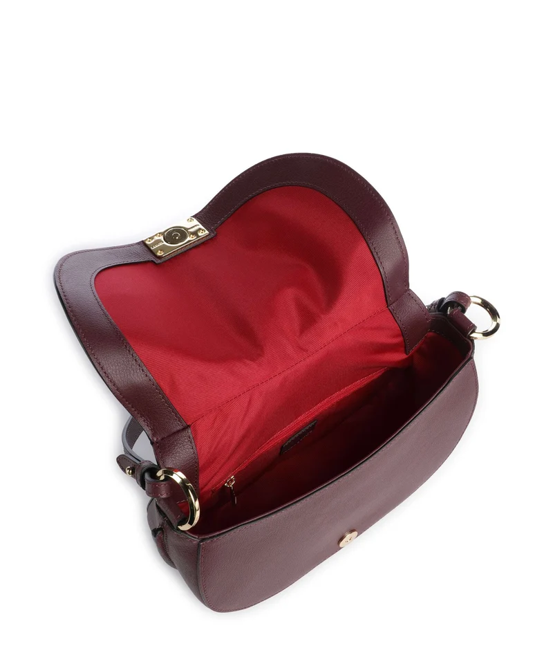 Lancel Céleste M Sac porté épaule cassis