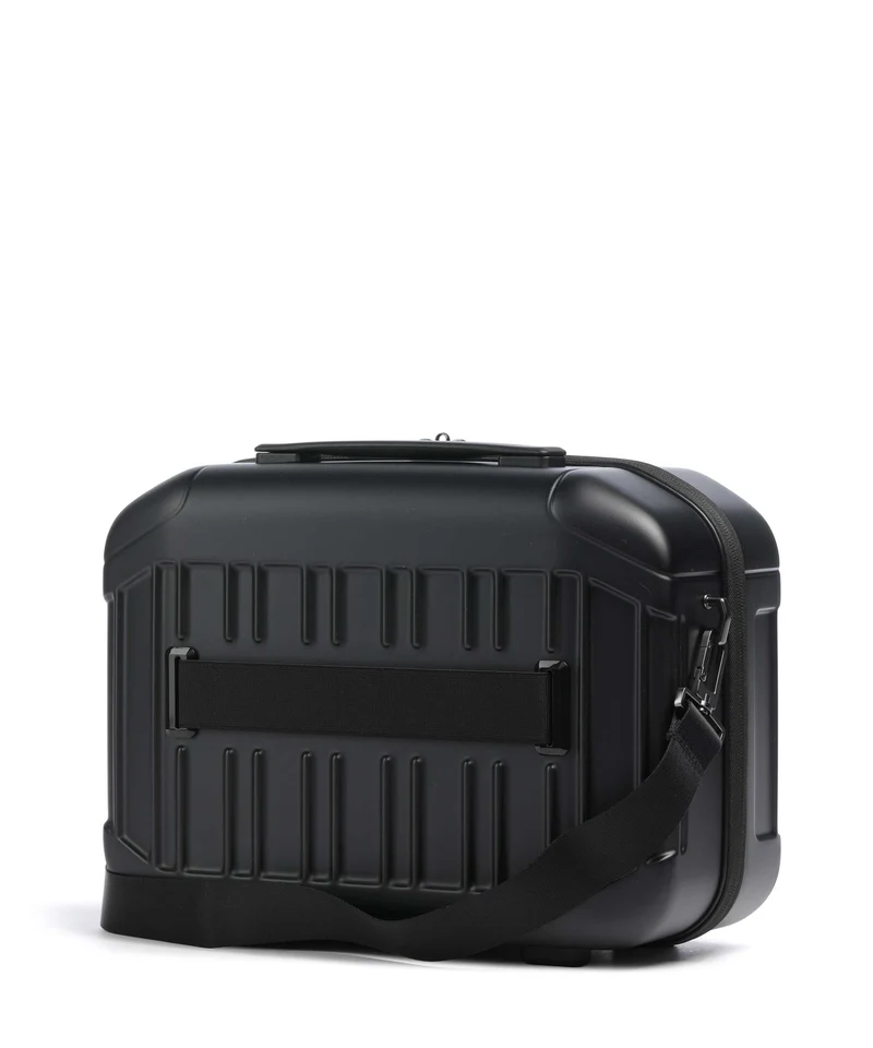 Piquadro Mallette cosmétiques mat black