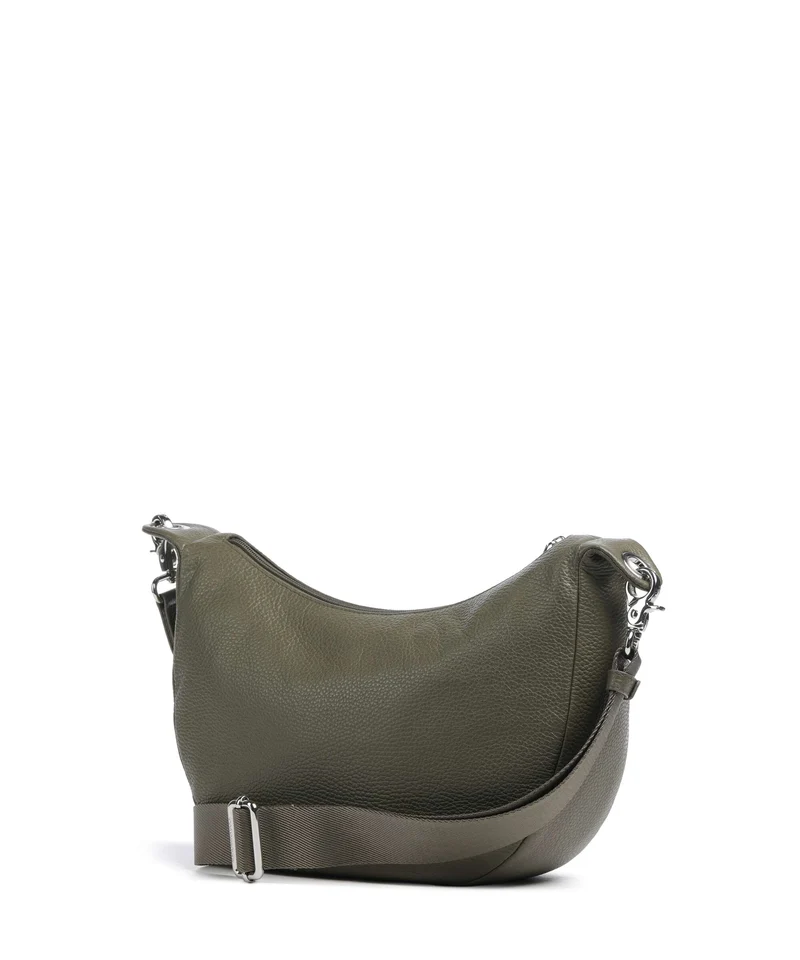 Mandarina Duck Mellow Leather Sac porté épaule winter olive