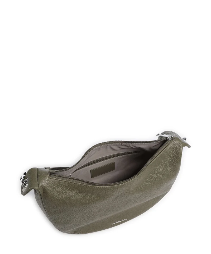 Mandarina Duck Mellow Leather Sac porté épaule winter olive