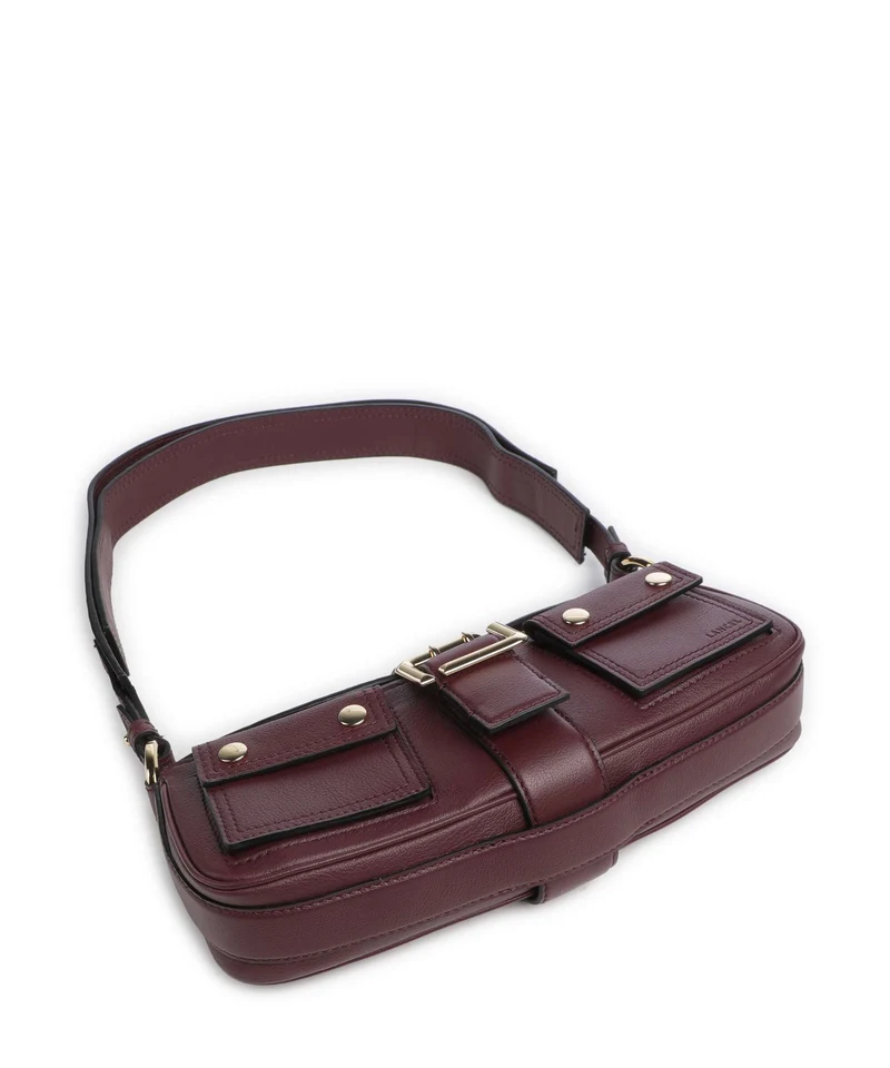 Lancel Multipocket Sac porté épaule cassis