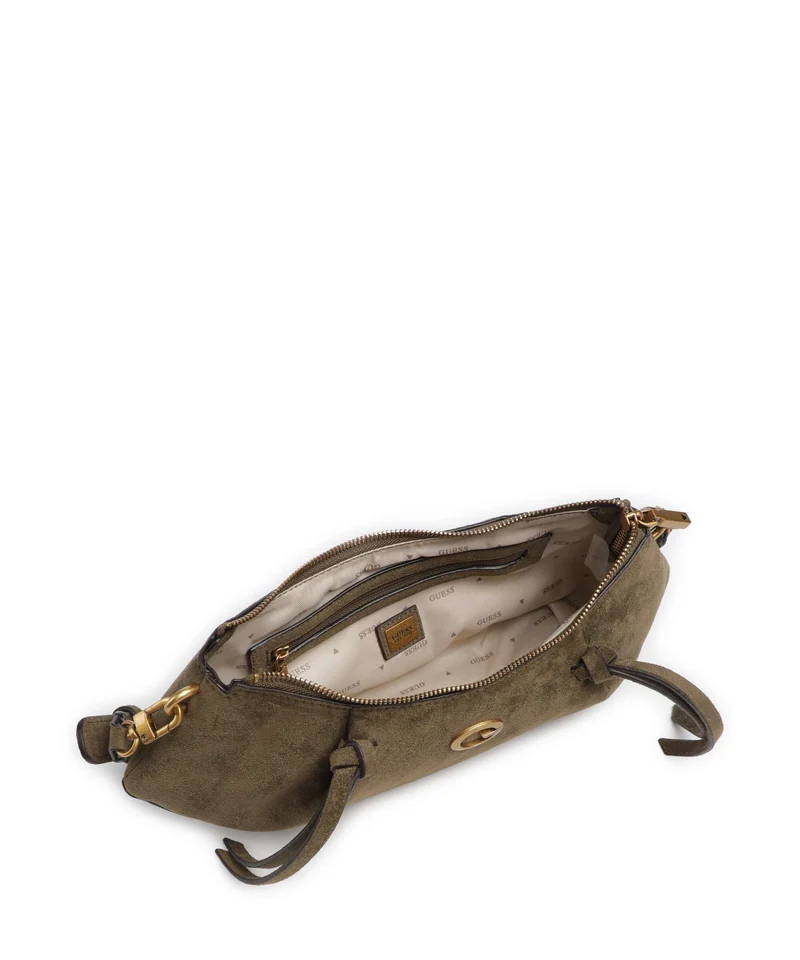 Guess Allegra Sac porté épaule olive