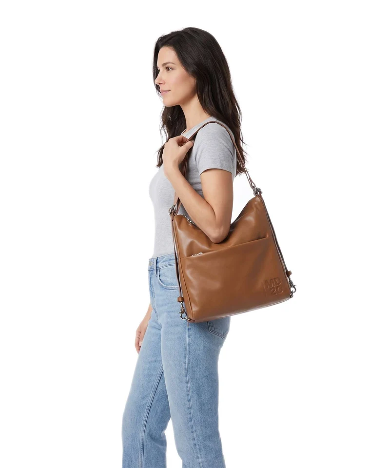 Mandarina Duck MD20 Sac à main porté dos indian tan