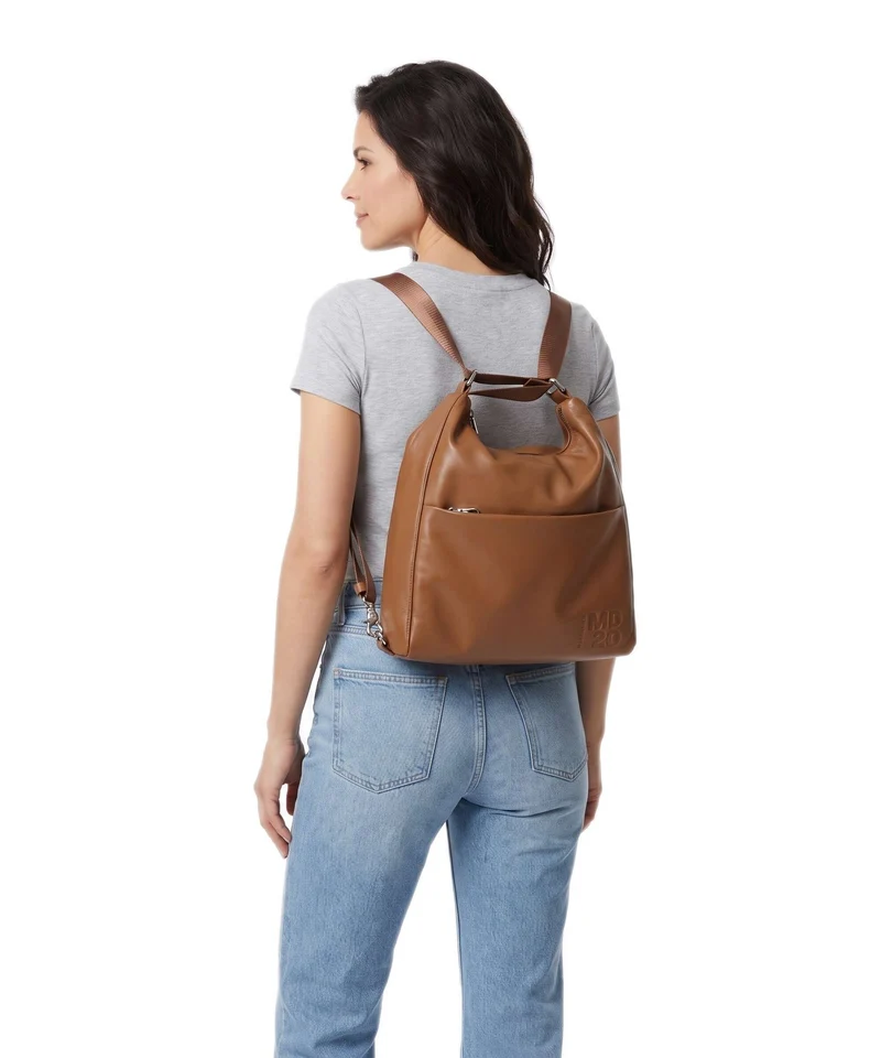 Mandarina Duck MD20 Sac à main porté dos indian tan