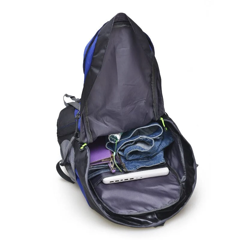 Sac à Dos Randonnée 50l | Compartiments Multiples Nylon