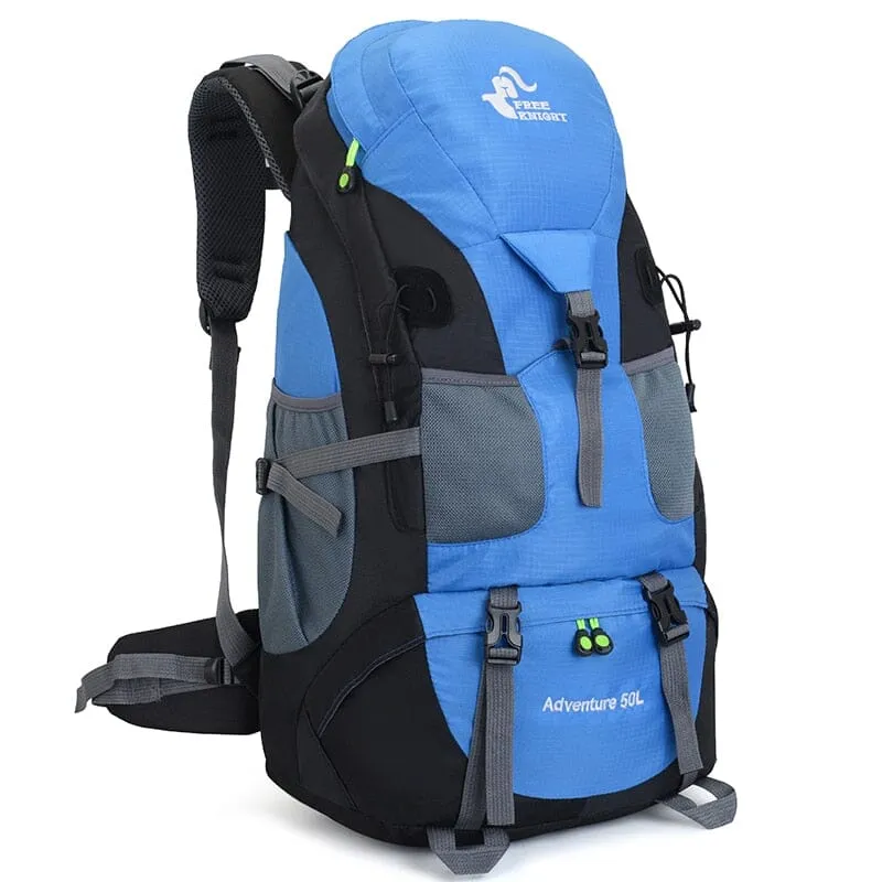 Sac à Dos Randonnée 50l | Compartiments Multiples Nylon