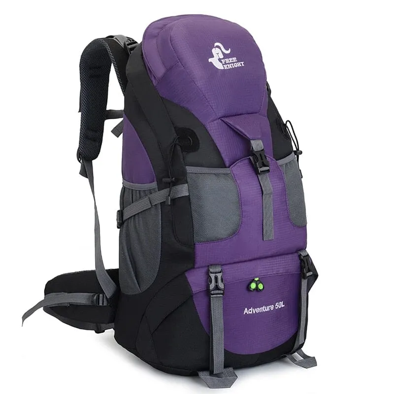 Sac à Dos Randonnée 50l | Compartiments Multiples Nylon