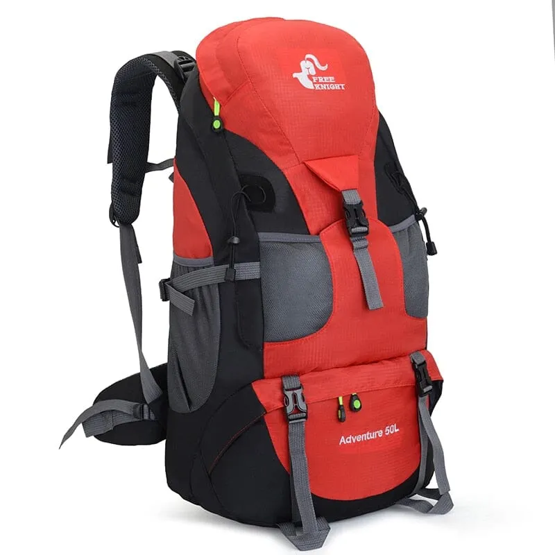 Sac à Dos Randonnée 50l | Compartiments Multiples Nylon