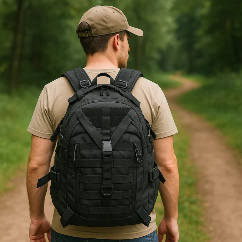 Sac à Dos Randonnée 45l | Dos Rembourré Ergonomique