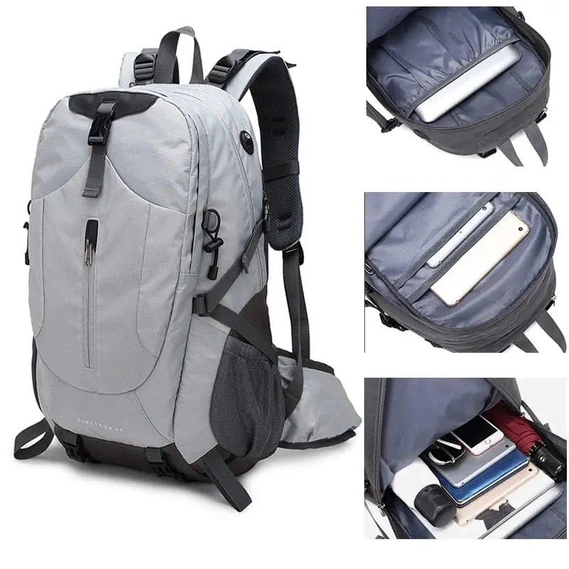 Sac à Dos Randonnée 40l | Nylon Compartiments Multiples