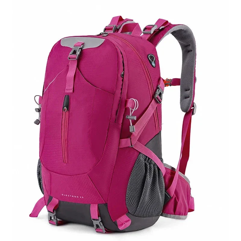 Sac à Dos Randonnée 40l | Compartiments Multiples Nylon Robuste