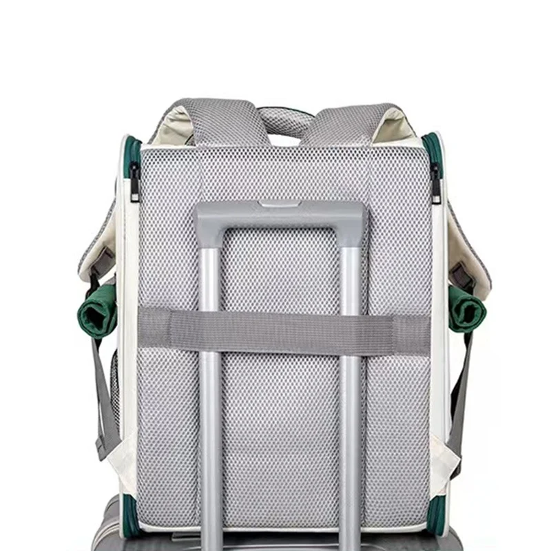 Sac à dos pour chat et chien avec coussin