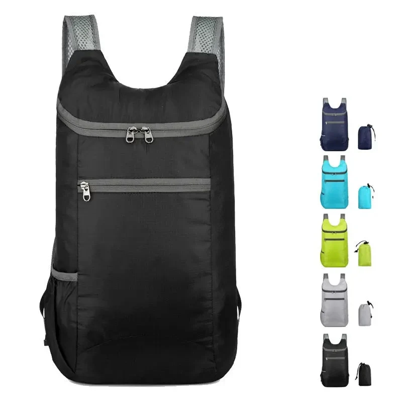 Sac à Dos Pliable Voyage | Ultra-Léger Imperméable Nylon