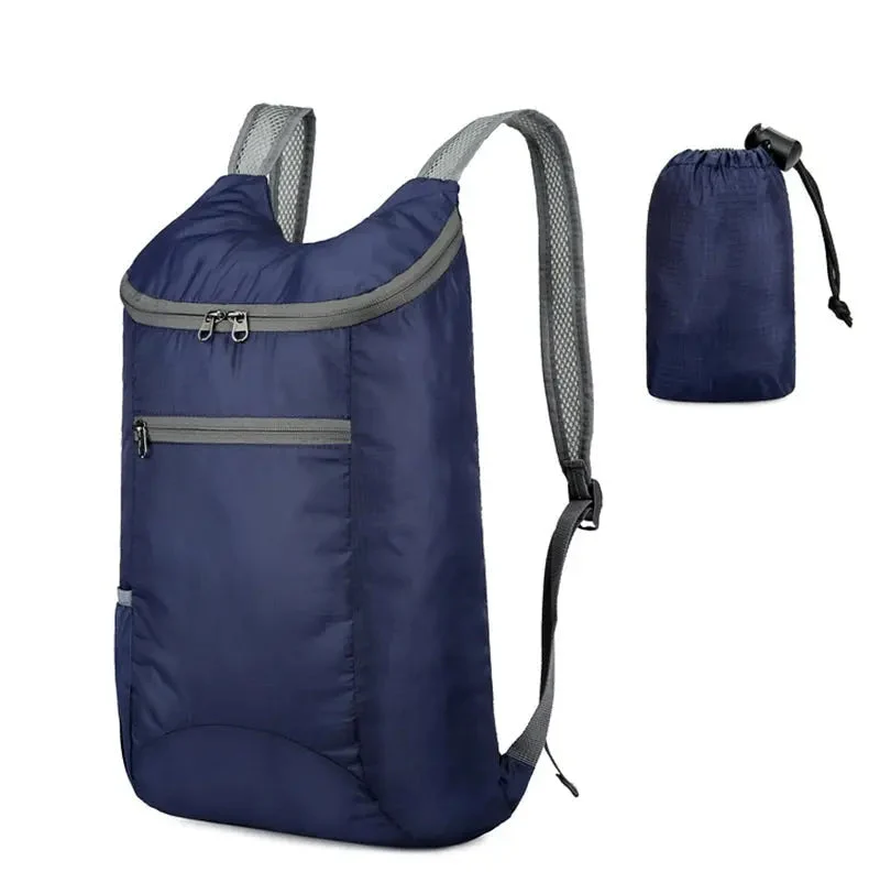 Sac à Dos Pliable Voyage | Ultra-Léger Imperméable Nylon