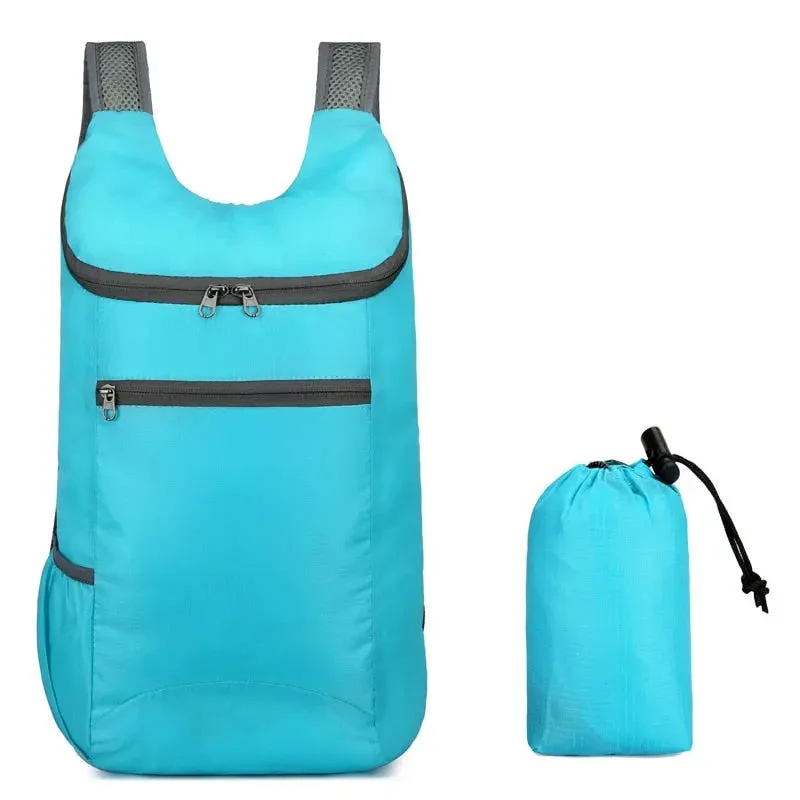 Sac à Dos Pliable Voyage | Ultra-Léger Imperméable Nylon