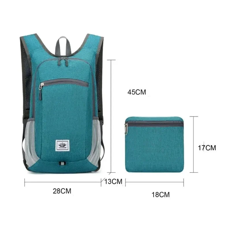 Sac à Dos Pliable Léger 20l | Imperméable et Compact Voyage