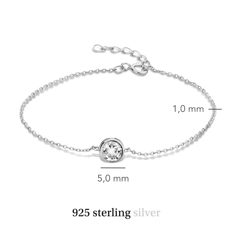 Violet Hamden Venus Bracelet en Argent 925 Sterling avec Pierre de Naissance VH320009-NOV
