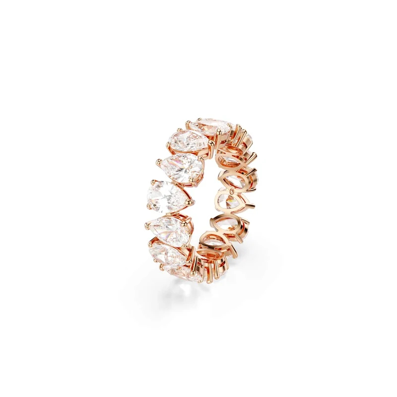 Swarovski Re Matrix Rose Gold Coloured Ring 5690094