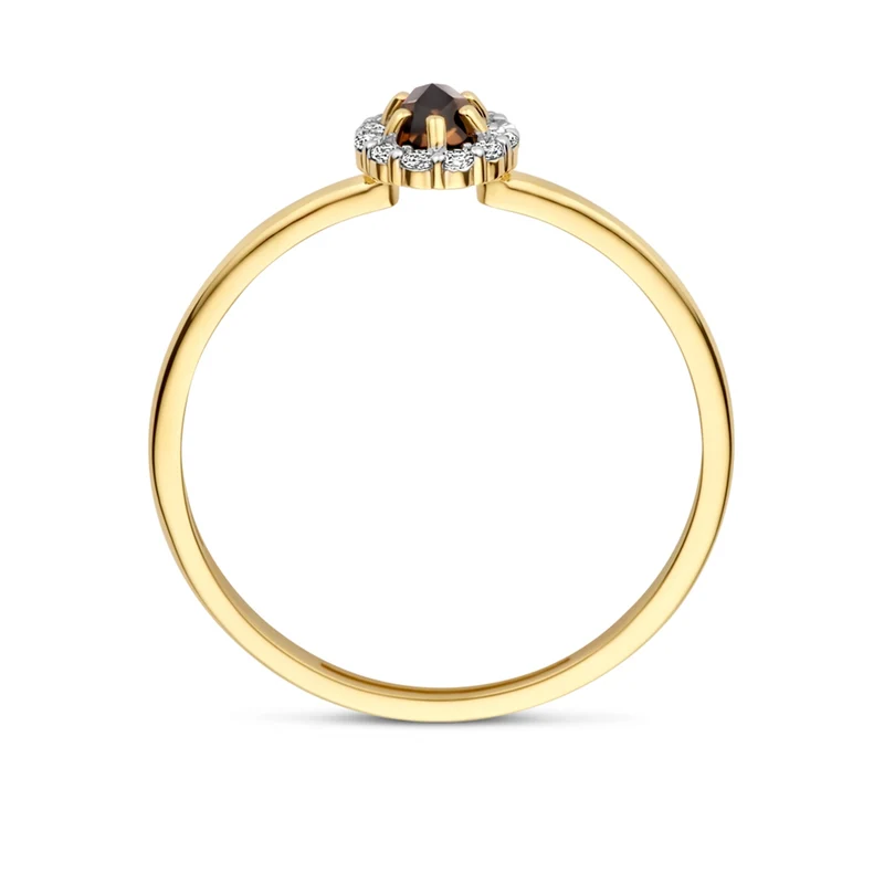 Blush Bague en or 14 carats 1258YSQ/54