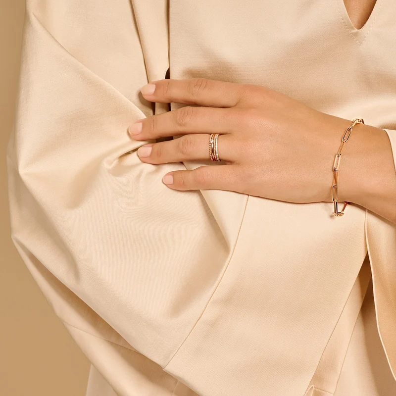 Blush Bague Or rose 1201RZI/46