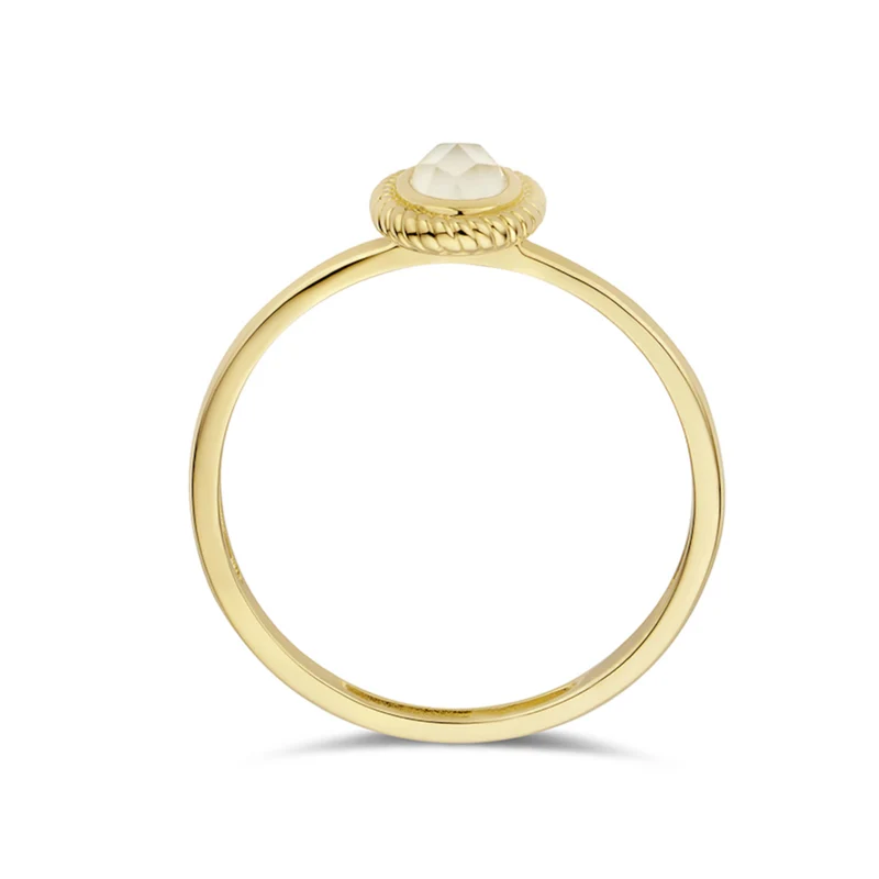 Blush Bague Or 14 carats 1239YMQ/46