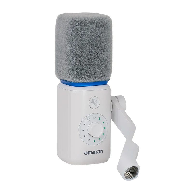 Microphone Ensemble de bureau (Blanc)
