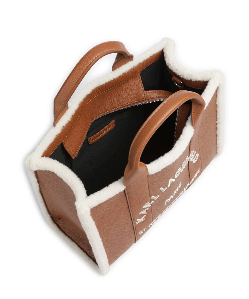 Karl Lagerfeld K/Rue St Guillaume Medium Sac à main dark tan