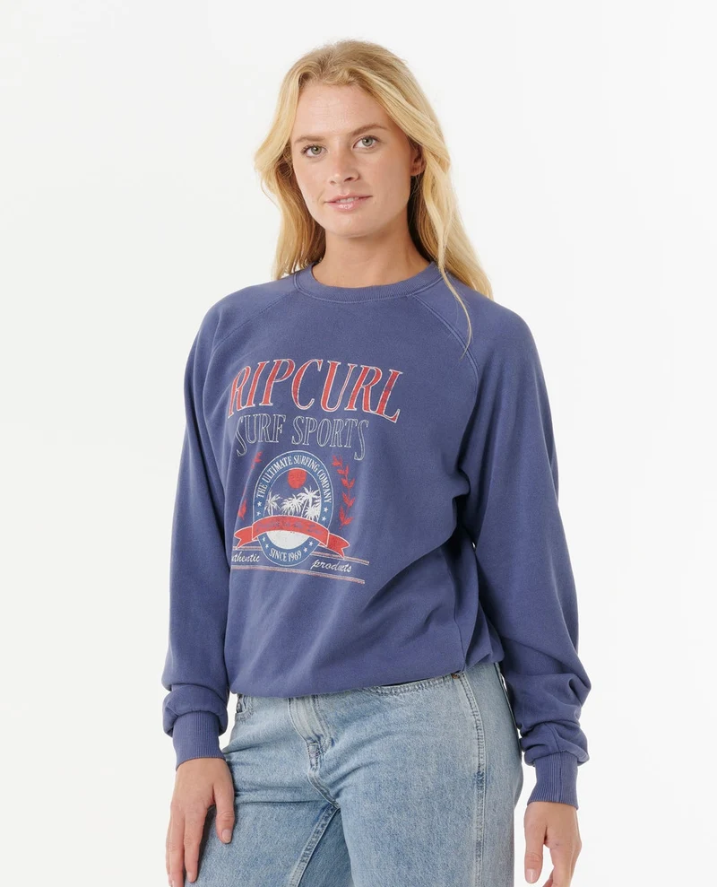 Surf Dept. Relaxed Raglan Crew